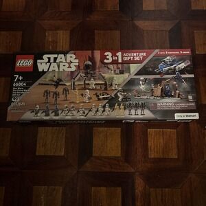 LEGO Star Wars The Clone‎ Wars & The Mandalorian Gift Set 66804 3 Sets In 1 Box